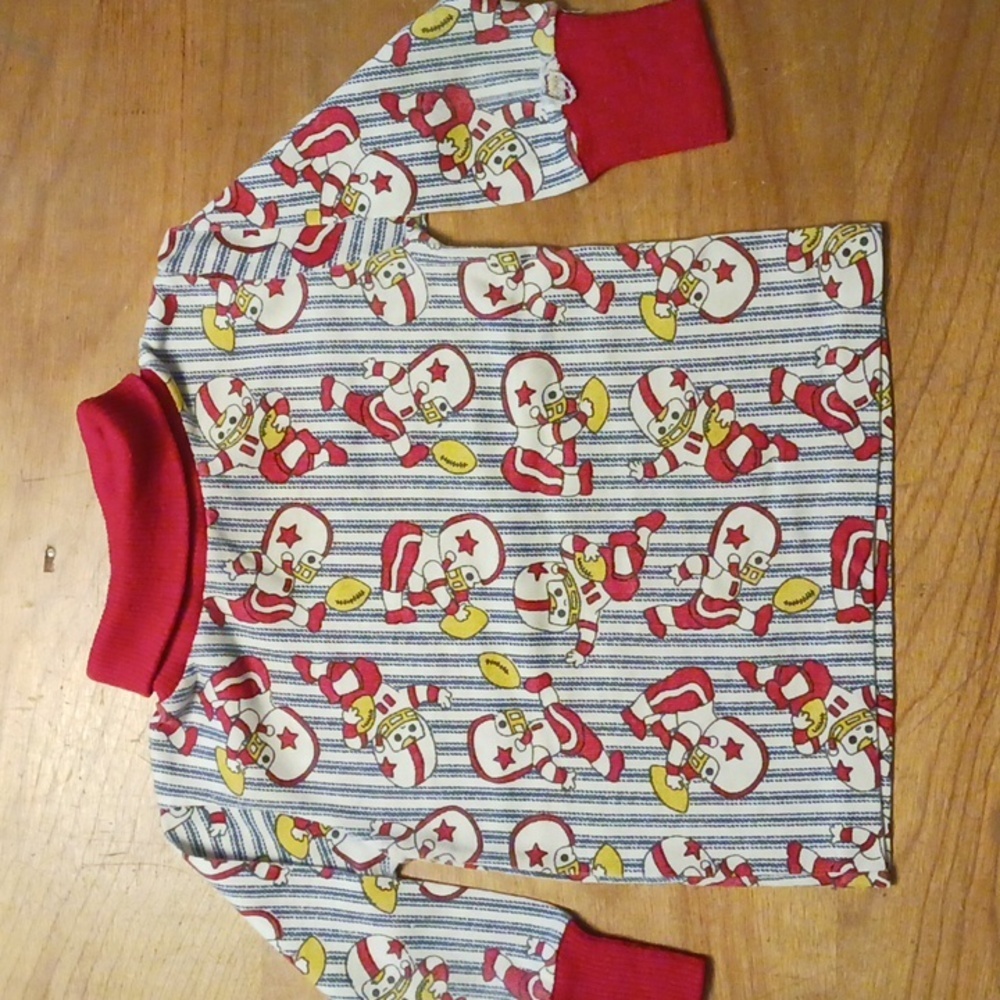 Vintage Health Tex Kids Football Turtleneck Shirt